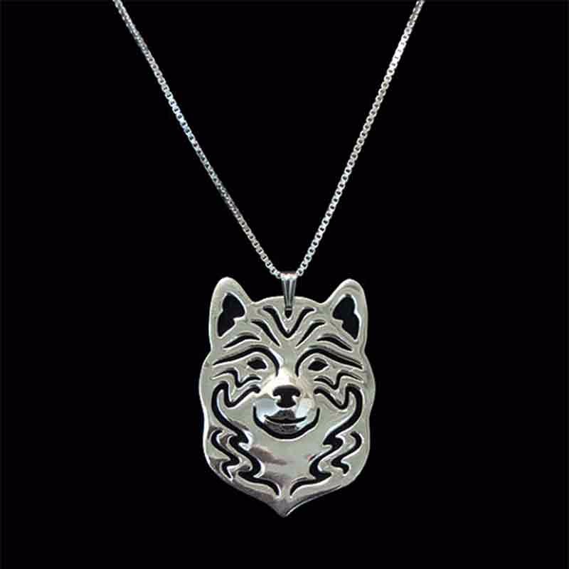 Shiba Inu Head Necklace