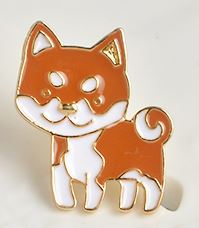 Shiba Inu Lapel Pin