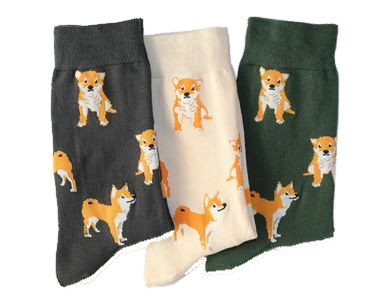 Shiba Socks