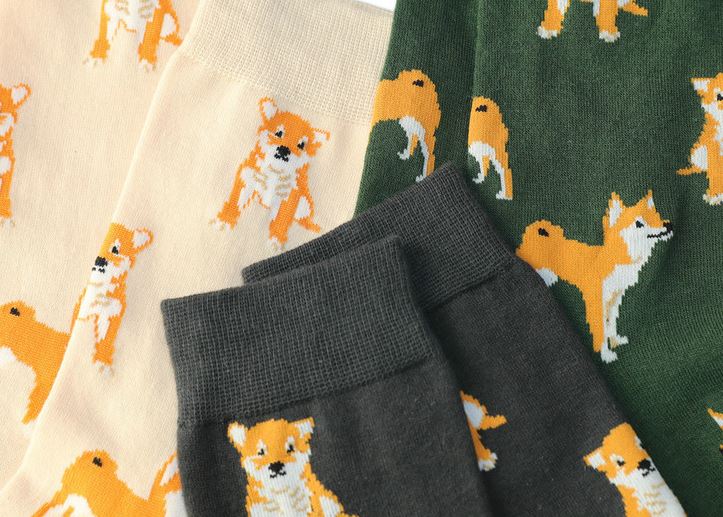Shiba Socks